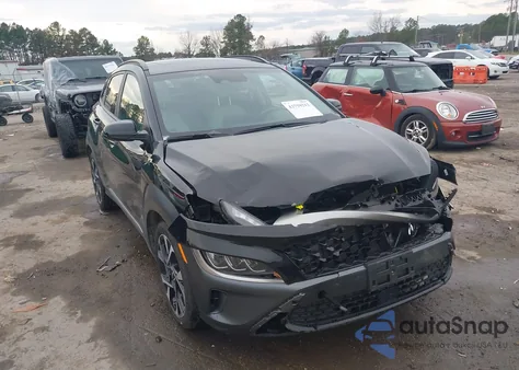 2023 Hyundai Kona Limited из США, поврежденный, VIN KM8K5CA34PU995725